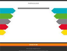 Tablet Screenshot of malinova.com